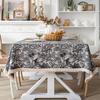 Imaqi Yun Bohemian Floral Jacquard Tablecloth