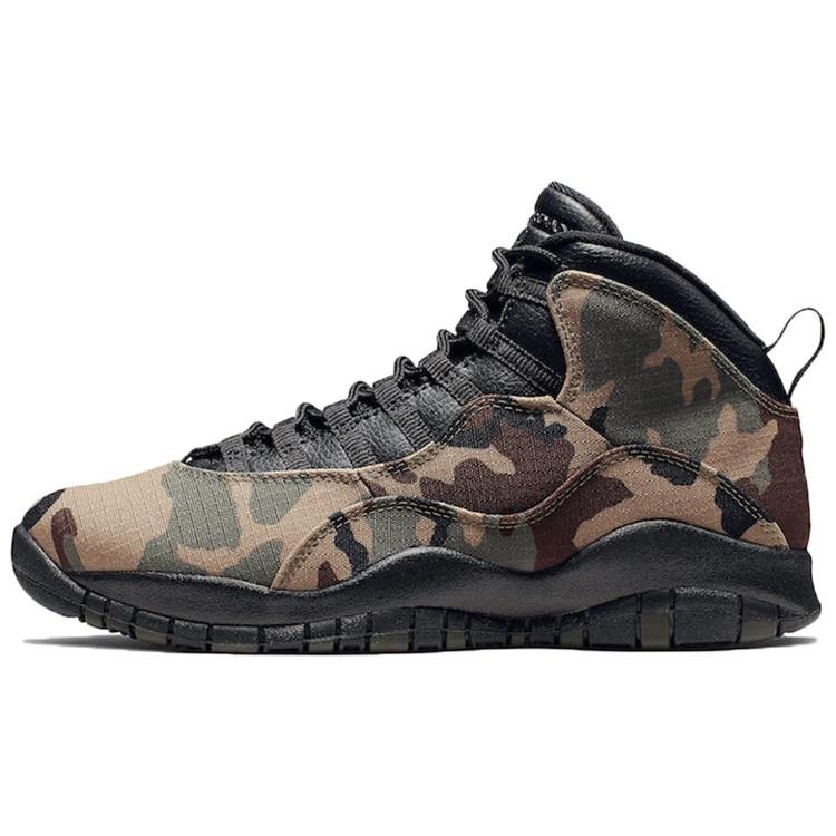 Air Jordan 10 Retro Woodland Camo Мужские 310805-201 EU 42