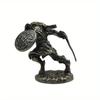 1PC Dwarf Legion Meteor Hammer Soldiers Models Toy Figurines Miniatures Metal Copper Mens Gifts Desktop Ornaments Decorations