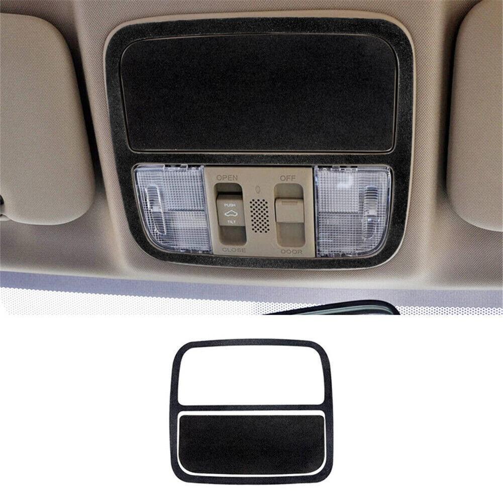 Suede Leather Front Reading Light Panel Trim Cover For Honda CR-V CRV 2007-2011