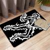 Electrified Skull Rug Floor Mat for Living Room or Bedroom Soft and Comfortable Carpet a Gift for Birthday and Holiday.MFF0918384