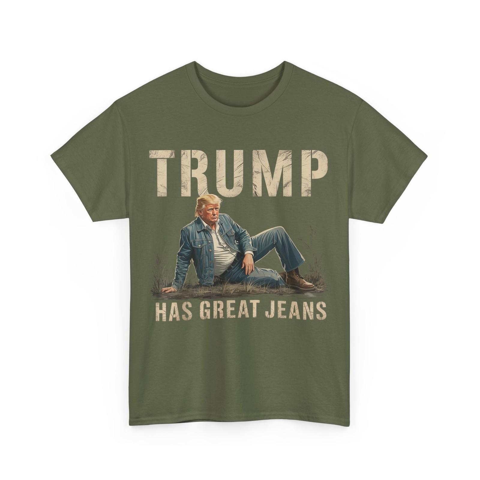 Retro Trump Has Great Jeans Meme T-Shirt S