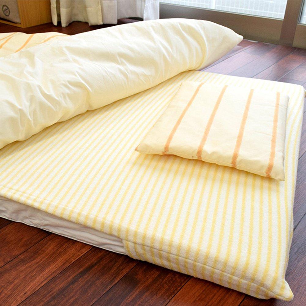 Nishikawa Baby-Laken für Futon Stretch (Doppelpack) Matratzen, Pink, 100% Baumwolle, Schlingenteppich, 70x120cm, Zeitsparend [Produkt]