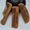 1Pcs Peach Wood Peach Wood Hair Comb Anti-Static Carve Designs Peach Wood Comb Traditional Retro Natural Solid Wood Comb