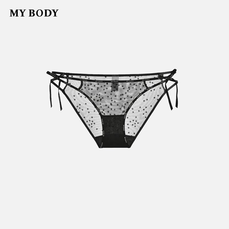 mybody Women's Sexy High-Cut Lace Briefs