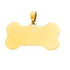 Cute Stainless Pet Name Dog Personalized ID Steel Blank Bone Tags