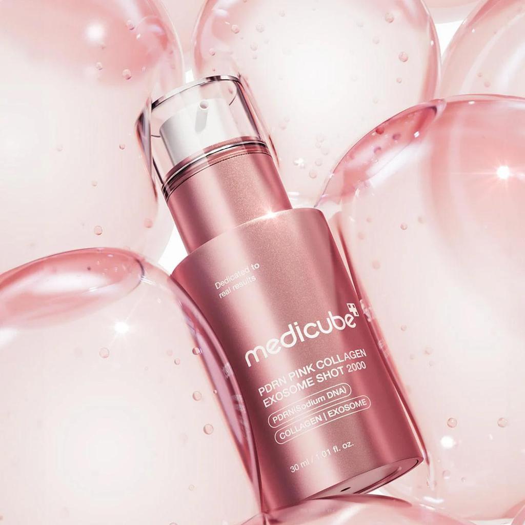Medicube PDRN Colagen Roz Exosom Shot 2000, Shot 7500, 30ml/1.01fl.oz.
