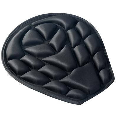 Motorcycle Seat Cushion with Sun Protection and 3D Shock Absorption for Harley Style