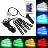 Vibrant Led Car Interior Atmosphere Lights Sound-activated Footwell Decoration