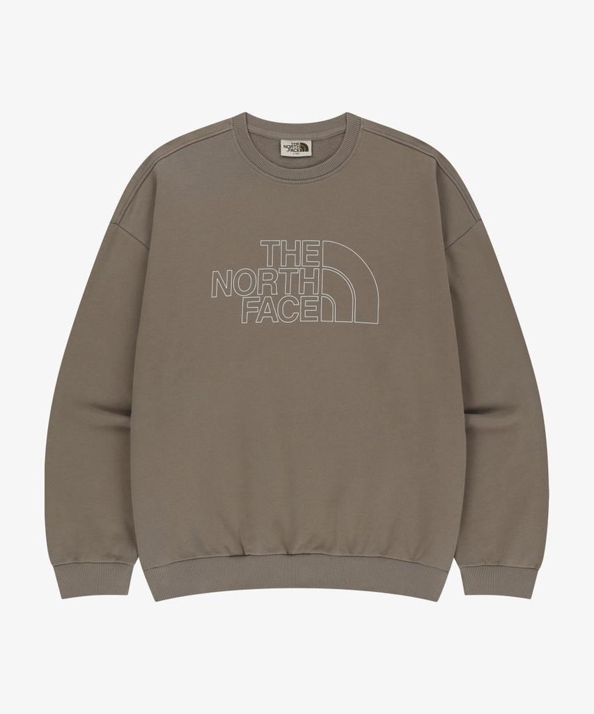 Noseupeiseu Nm5Ms50K White Label Sunfold Sweatshirt Beige Brown