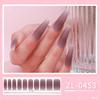 20PCS Full Nail Polish Strips Nail Wraps Decal Adhesive Nails Stickers False Nail Design Nail Polish Strips for Women