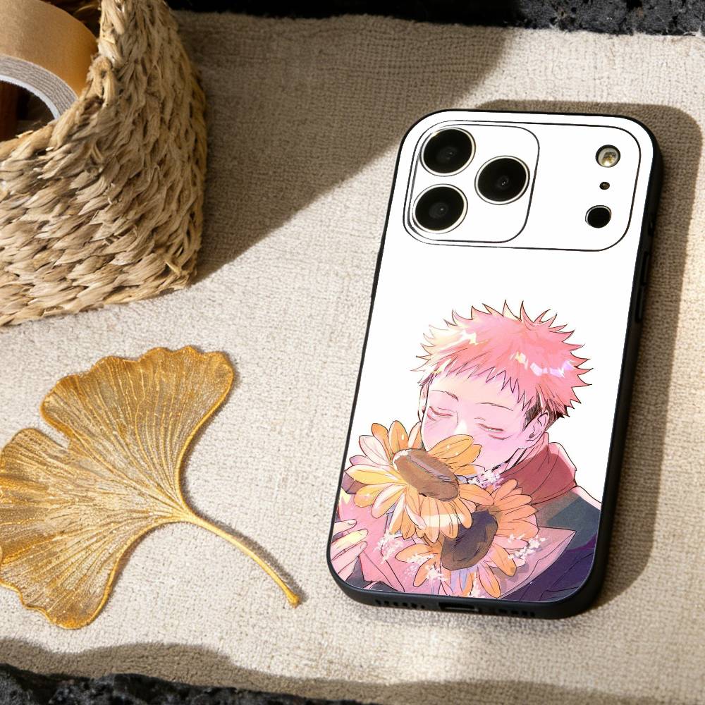 S-Satoru Gojo and His Students Phone Case Silicone Soft For IPhone 17 16 15 14 13 12 11 X XR Plus Pro Max Plus