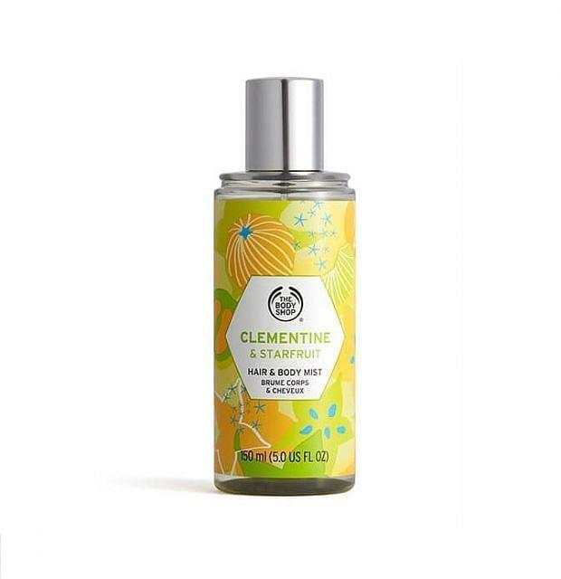 

Спрей для волос и тела The Body Shop Clementine & Starfruit, 150 мл