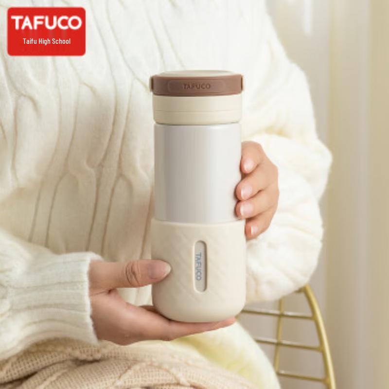 TAFUCO Stainless Steel Insulated Tea Infuser Mug
