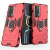 For Xiaomi Redmi K60E Case Cover Redmi K60E Capas Bumper Shockproof Ring Magnetic Metal Holder Cover For Redmi For K60E Fundas