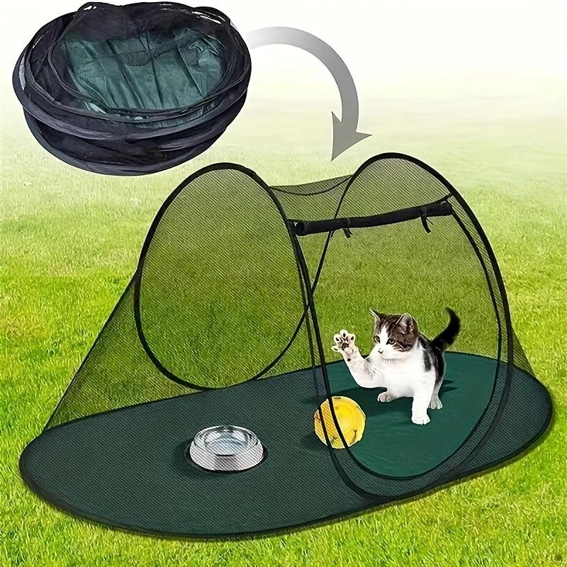 Outdoor Travel Pet Supplies Camping Cat And Dog Fence Pet Tent Portable Foldable Cat And Dog House Puppy And Kitten Delivery