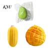 Desk Stress Reliever Fake Pineapple Bread Squeeze Toy, Relief Realistic Corn Sensory Toy Soft Simulated Mango Office Fidget Food Shaped Relievers