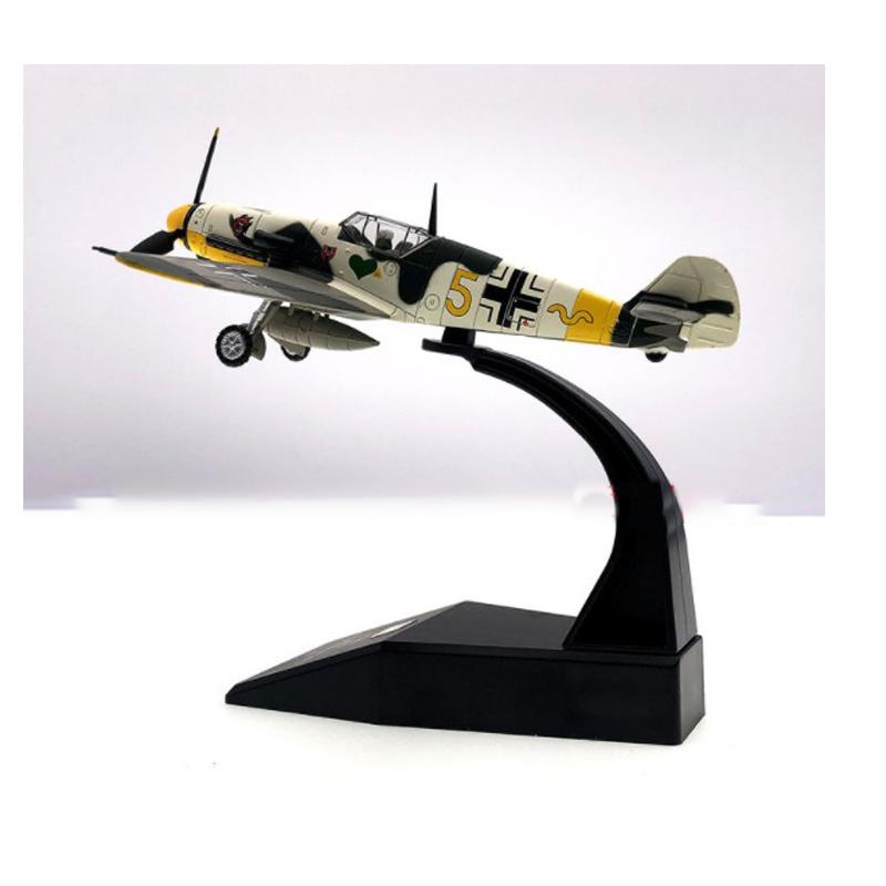 Jason Tutu 1/72 Scale Diecast Alloy Model German Fighter War Thunder Bf109 Military Missile Bomber Bf-109 Collect Gifts