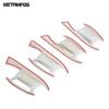 For Hyundai Palisade     2024 Chrome Side Door Handle Bowl Cover Trim Protection Cap Accessories Car Styling
