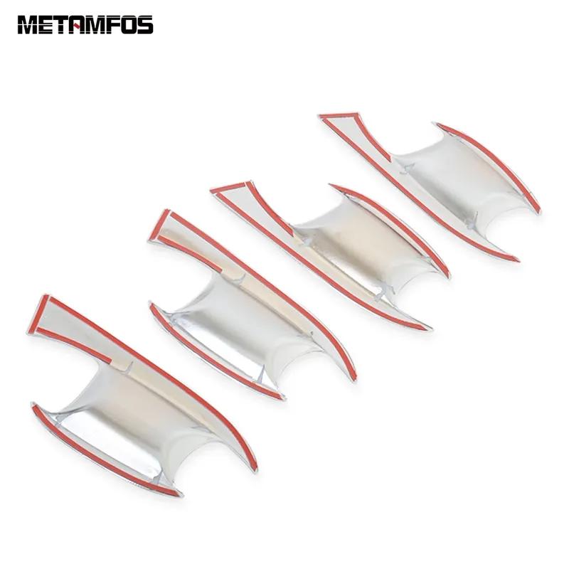 For Hyundai Palisade 2024 Chrome Side Door Handle Bowl Cover Trim Protection Cap Accessories Car Styling