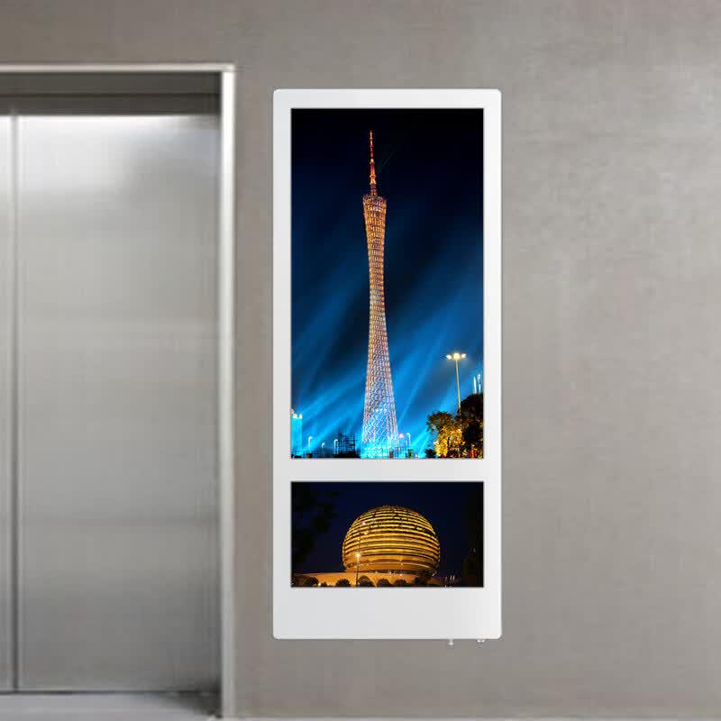 WON GIANT Dual-Screen Digital Signage Display CN plug (adapter included)