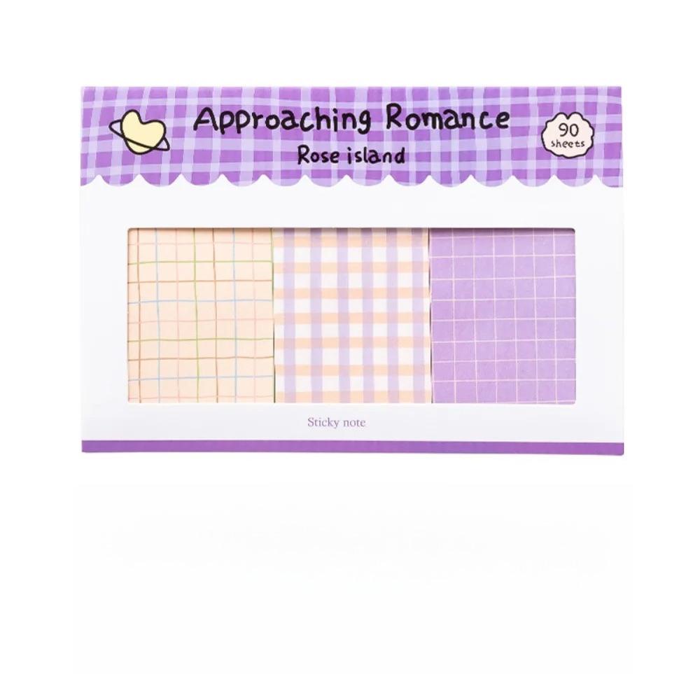 Kawai Square Grid Combination Sticky Notes Are Coming Soon Romantic Handbook Decoration Basic Material Paper Lovely Memo Pad