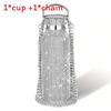 Diamond Water Glitter Bottle Stainless Steel Thermal Bottle Refillable Water Cup