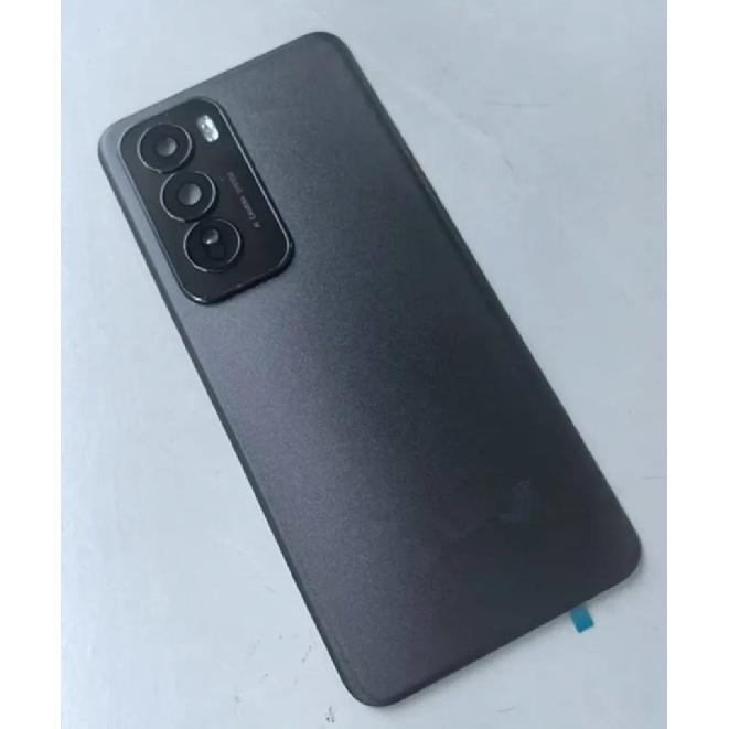 A+++ Akkugehäuse Reparatur für Oppo Reno 12 Rückabdeckung Glas Rückseite Gehäuse Schale + Kameraobjektiv Klebstoff Ersatzteile