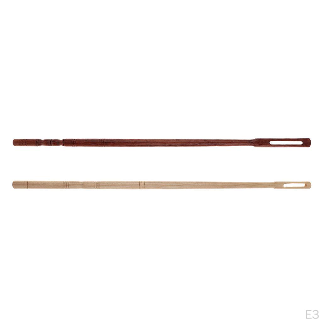 1 Piece Durable Wooden Flute Cleaning Rod Cleaner