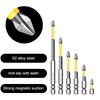 Non-Slip Impact Drill Bit 25/50/65/70/90/150Mm Magnetic Screwdriver Bit Set 1/4 Inch Hexagonal Shank For Electric Drill