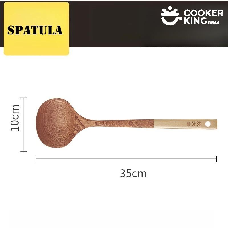 

COOKER KING 35CM Mushroom Shaped Frying Spatula Kitchen Tools Cooking Spatula Kitchen Utensils Cooking Utensils Set Accessories