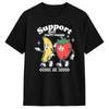 Support Your Fruity Friends Lgbtq Tolerance Rainbow Flag T Shirt Unisexs Classic Tshirts Summer Crew Neck Harajuku Tee Shirt