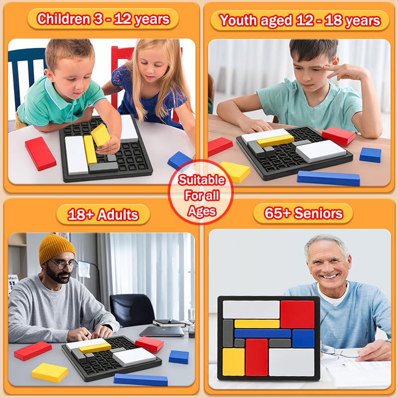 Children Logical Thinking Training Puzzles Toys Adult Burning Brain Challenge Activity Intelligence Cubes Jigsaw Board Games