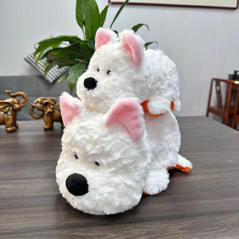 Creative Plush Animal Friends: Fox, West Highland Puppy, Transformation Doll, Shark, Bee, Turtle