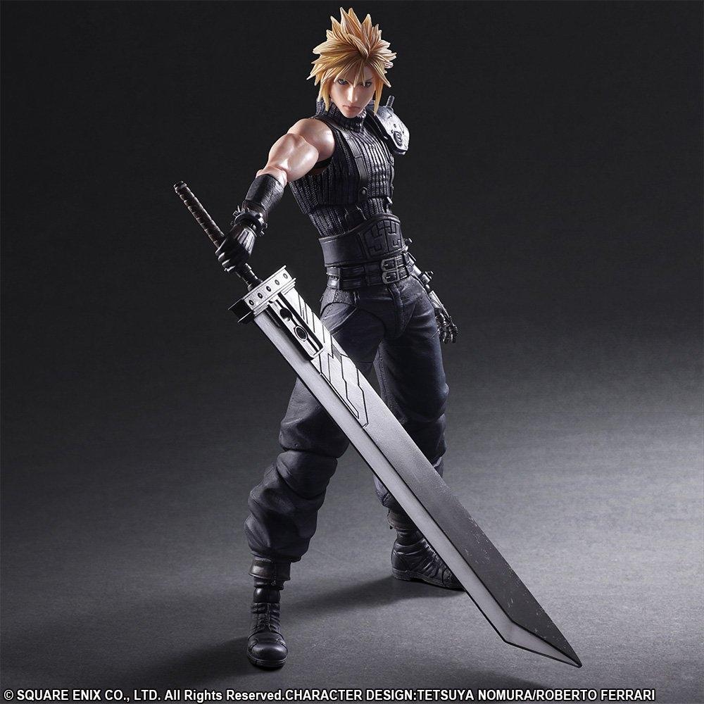 PLAY ARTS Kai FINAL FANTASY VII REMAKE No.1 Cloud Strife PVC painted movable figure