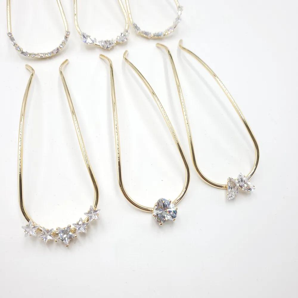 Cubic U-pin Hairpin Hanbok Hair Clip