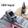 Custodia Portatile Power Bank da 35W a Ricarica Rapida con Due Prese Type-C e Controllo Automatico della Corrente per Elettronica