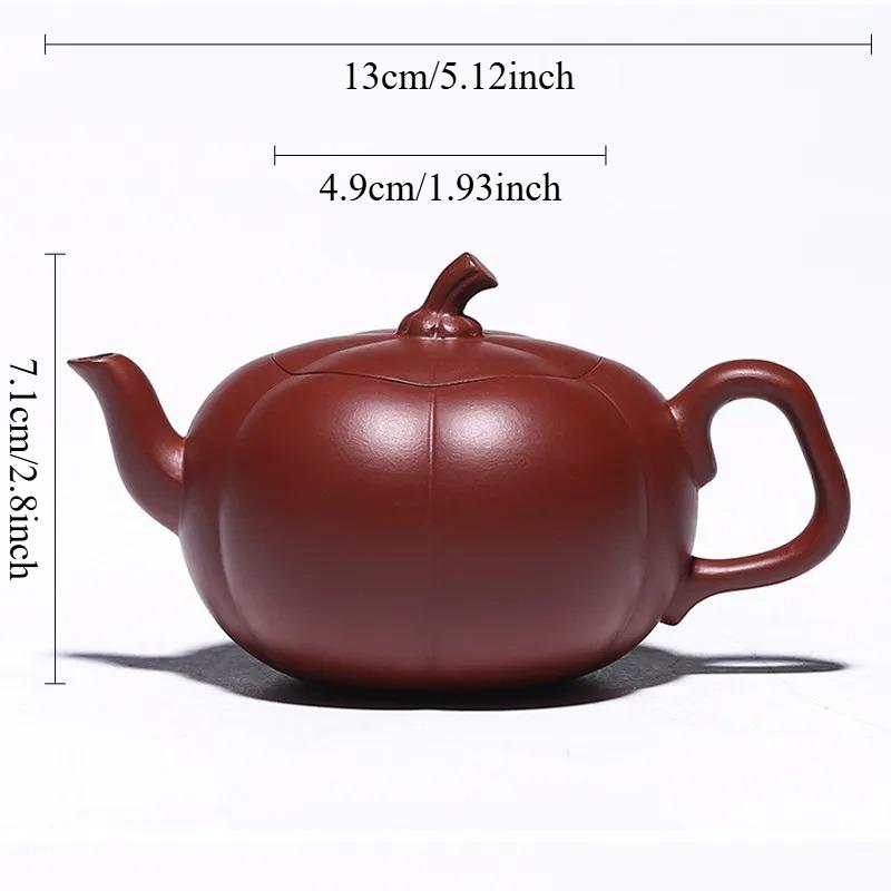 

200ml Authentic Yixing Purple Clay Tea Pot Original Dahongpao Handmade Teapot Tea Set Customized Gifts Zisha Tea Accessories