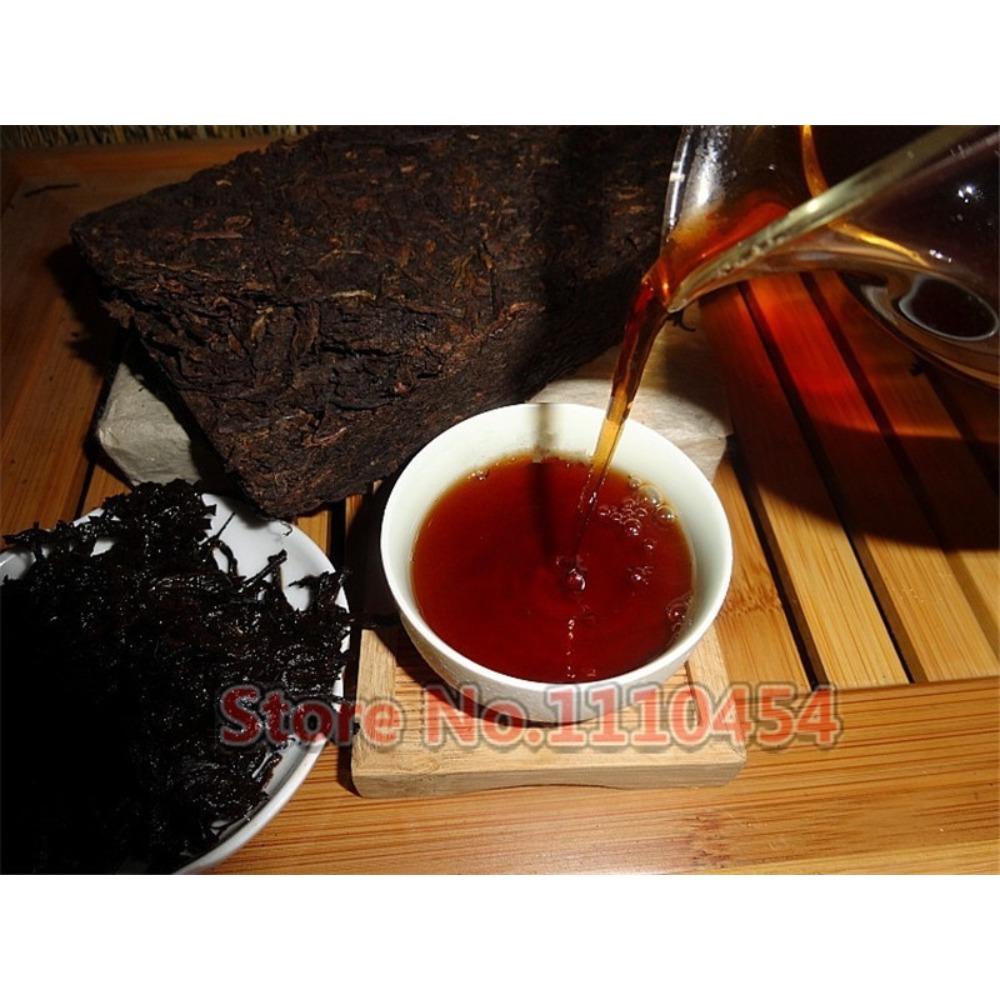 Yunnan Pu Er Tea 250g Ripe Puerh Black Tea Brick Old Puer
