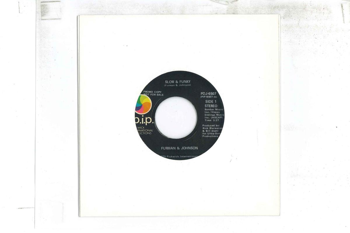 

7inch Record FURMAN JOHNSON Slow Funky PDJ6507 P.I.P. 1975 US SoulFunk Used
