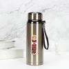 316 Stainless Steel Insulated Cup with Tea Separator, Large Capacity, Portable Outdoor Cup with Carrying Rope