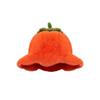 Tomato Winter Fisherman Hat Rolled-up Beanie Hat Cute Plush Bucket Hat  Outdoor