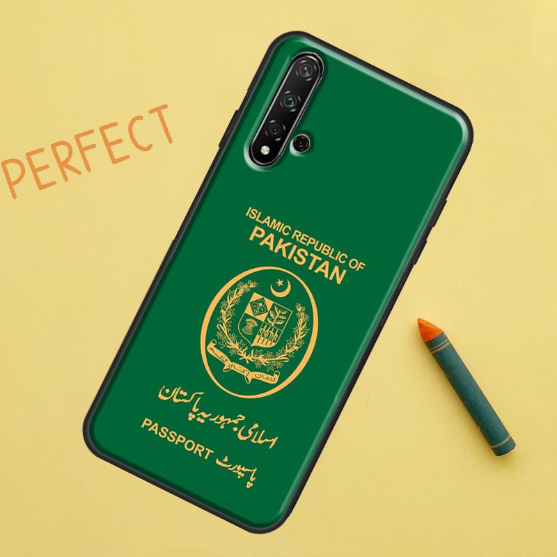 Pakistan Passport Flag Case For Huawei Nova 9 10 SE 11i 8i 7i 3i Nova 5T Y60 Y61 Y70 Y90 P20 P30 P40 Lite P60 Pro
