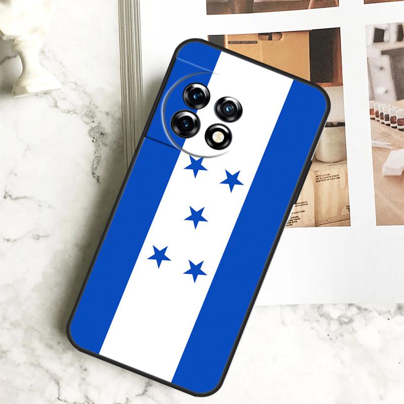 Honduras Flag Case For OnePlus 12 12R 11 9 10 Pro 10R 9R 8T 10T Nord 3 CE 2 Lite 2T N10 N20 N30 CE4 Cover