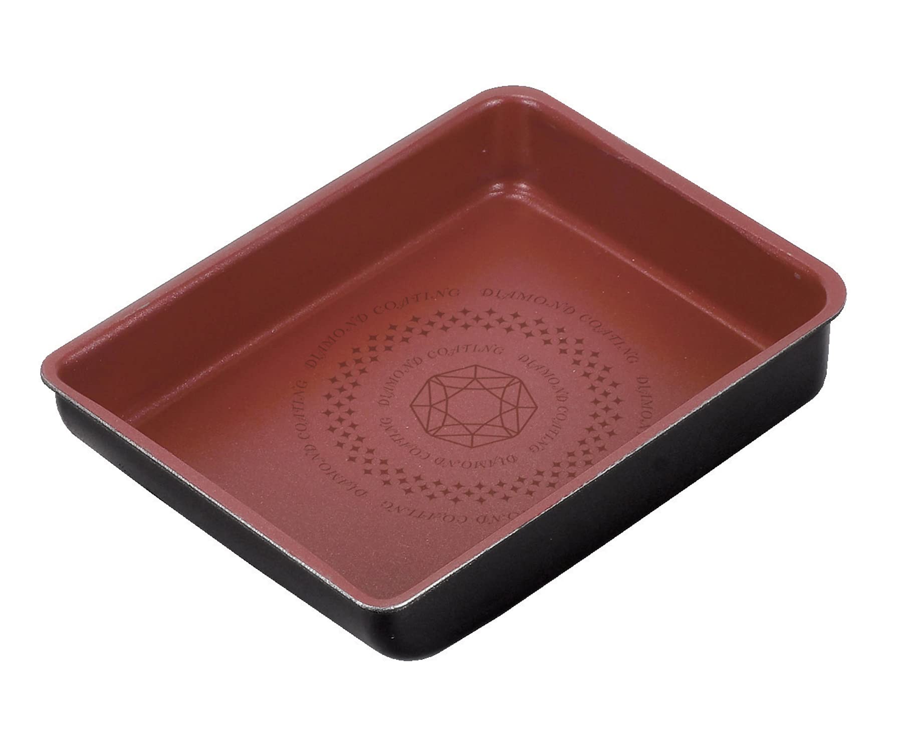 

Pearl Metal Omelet 13 x 18 Diamond Induction and Oven Cook [Single Item] Pan, cm, Coated, Compatible, Sign, HB-5927 чёрный