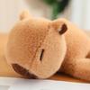 Creative Stuffed Animals Raccoon Fox Husky Cat Monkey Papa Circle Toy Wrapped Around Arm Doll Toys for Kids Birthday Gift