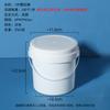 Plastic Threaded Seal Food Storage Buckets