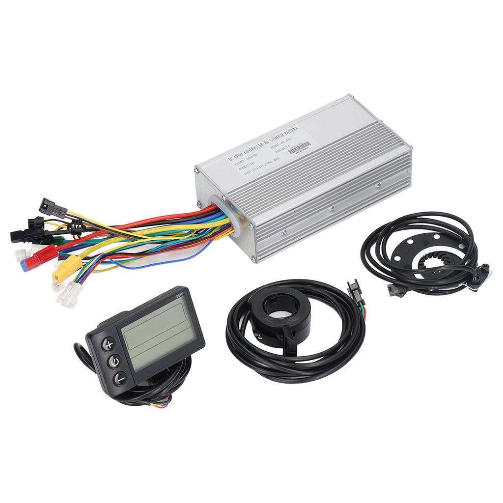 Electric Bike Modified Controller Set with 30A Controller and S866 Display for 1000W Motors