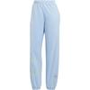 Drawstring Ribbed High-Waisted Sports Pants Unisex Pants Light-Blue IA7724