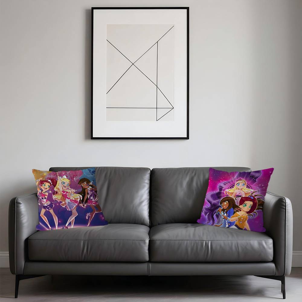 L-LoliRock 45*45cm Cushion Cover Pillow Cover Decor Pillowcase Home Pillowcase For Couch Pillow